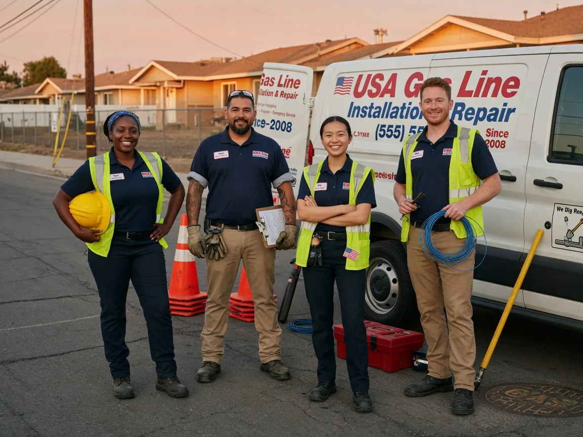 Gas Line Installation company in Louisiana